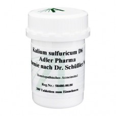 BIOCHEMIE Adler 6 Kalium sulfuricum D 6 Tabletten 200 St