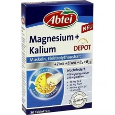 ABTEI Magnesium+Kalium Depot Tabletten 30 St