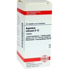 ARGENTUM NITRICUM D 12 Tabletten 80 St