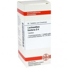 LACHNANTHES tinctoria D 4 Tabletten 80 St