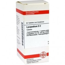LYCOPODIUM D 2 Tabletten 80 St