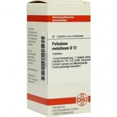 PALLADIUM METALLICUM D 12 Tabletten 80 St
