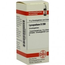LYCOPODIUM D 200 Globuli 10 g