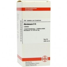 ABROTANUM D 6 Tabletten 200 St