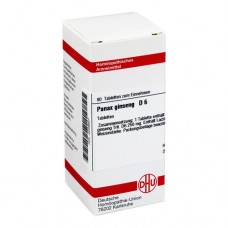 PANAX GINSENG D 6 Tabletten 80 St