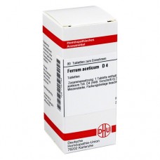 FERRUM ACETICUM D 4 Tabletten 80 St