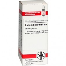 KALIUM BICHROMICUM D 10 Globuli 10 g