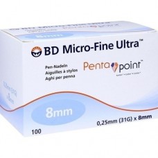 BD MICRO-FINE ULTRA Pen-Nadeln 0,25x8 mm 100 St