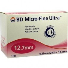 BD MICRO-FINE ULTRA Pen-Nadeln 0,33x12,7 mm 100 St