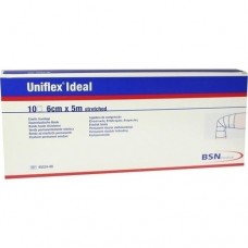 UNIFLEX ideal Binden 6 cmx5 m weiß lose 10 St