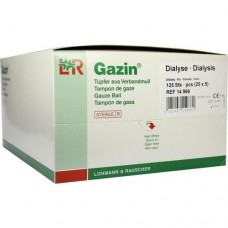 GAZIN Dialysetupfer 2+3 steril m.Schutzring 125 St