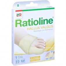 RATIOLINE Hallux valgus Bandage zur Korrektur Gr.S 1 St