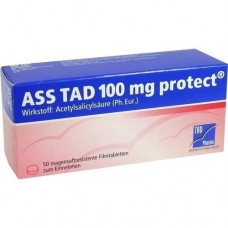 ASS TAD 100 mg protect magensaftres.Filmtabletten 50 St