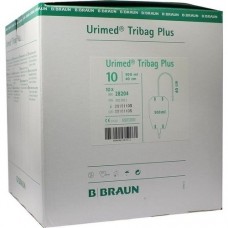 URIMED Tribag Plus Urin Beinbtl.500ml 40cm ster. 10 St