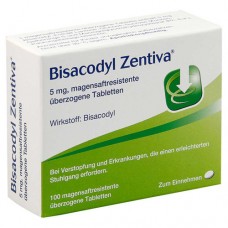 BISACODYL Zentiva magensaftresistente Tabletten 100 St