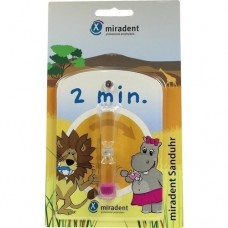 MIRADENT Kinder-Zahnputzuhr Sanduhr 1 St