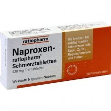 NAPROXEN ratiopharm Schmerztabl. Filmtabletten 20 St