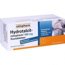 HYDROTALCIT ratiopharm 500 mg Kautabletten 100 St