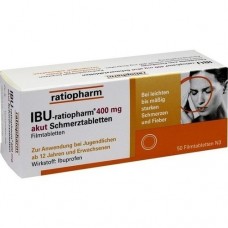 IBU RATIOPHARM 400 mg akut Schmerztbl.Filmtabl. 50 St