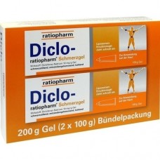 DICLO RATIOPHARM Schmerzgel Bündelpackung 2X100 g