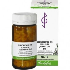 BIOCHEMIE 15 Kalium jodatum D 6 Tabletten 200 St