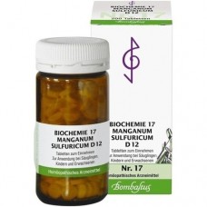 BIOCHEMIE 17 Manganum sulfuricum D 12 Tabletten 200 St
