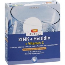 GEHE BALANCE Zink+Histidin+Vit.C Brausetabletten 3X10 St