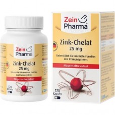 ZINK CHELAT 25 mg in magensaftresist.veg.Kaps. 120 St