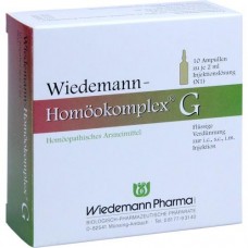 WIEDEMANN Homöokomplex G Ampullen 10X2 ml