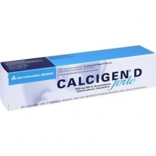 CALCIGEN D forte 1000 mg/880 I.E. Brausetabletten 20 St