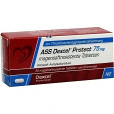 ASS Dexcel Protect 75 mg magensaftres.Tabletten 50 St