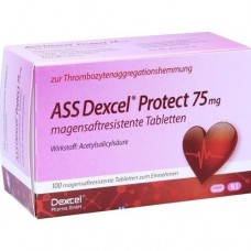 ASS Dexcel Protect 75 mg magensaftres.Tabletten 100 St