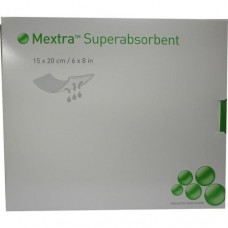 MEXTRA Superabsorbent Verband 15x20 cm 10 St