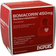 BOMACORIN 450 mg Weißdorntabl. N Filmtabletten 100 St