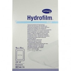 HYDROFILM Plus Transparentverband 9x15 cm 5 St
