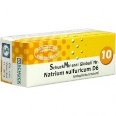 SCHUCKMINERAL Globuli 10 Natrium sulfuricum D6 7.5 g