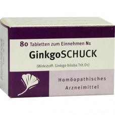 GINKGOSCHUCK Tabletten 80 St