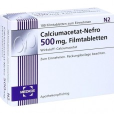 CALCIUMACETAT NEFRO 500 mg Filmtabletten 100 St