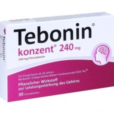 TEBONIN konzent 240 mg Filmtabletten 30 St