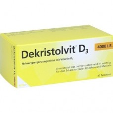 DEKRISTOLVIT D3 4.000 I.E. Tabletten 90 St