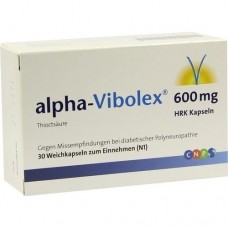 ALPHA VIBOLEX 600 mg HRK Weichkapseln 30 St