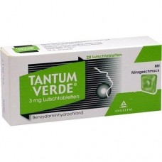 TANTUM VERDE 3 mg Lutschtabl.m.Minzgeschmack 20 St